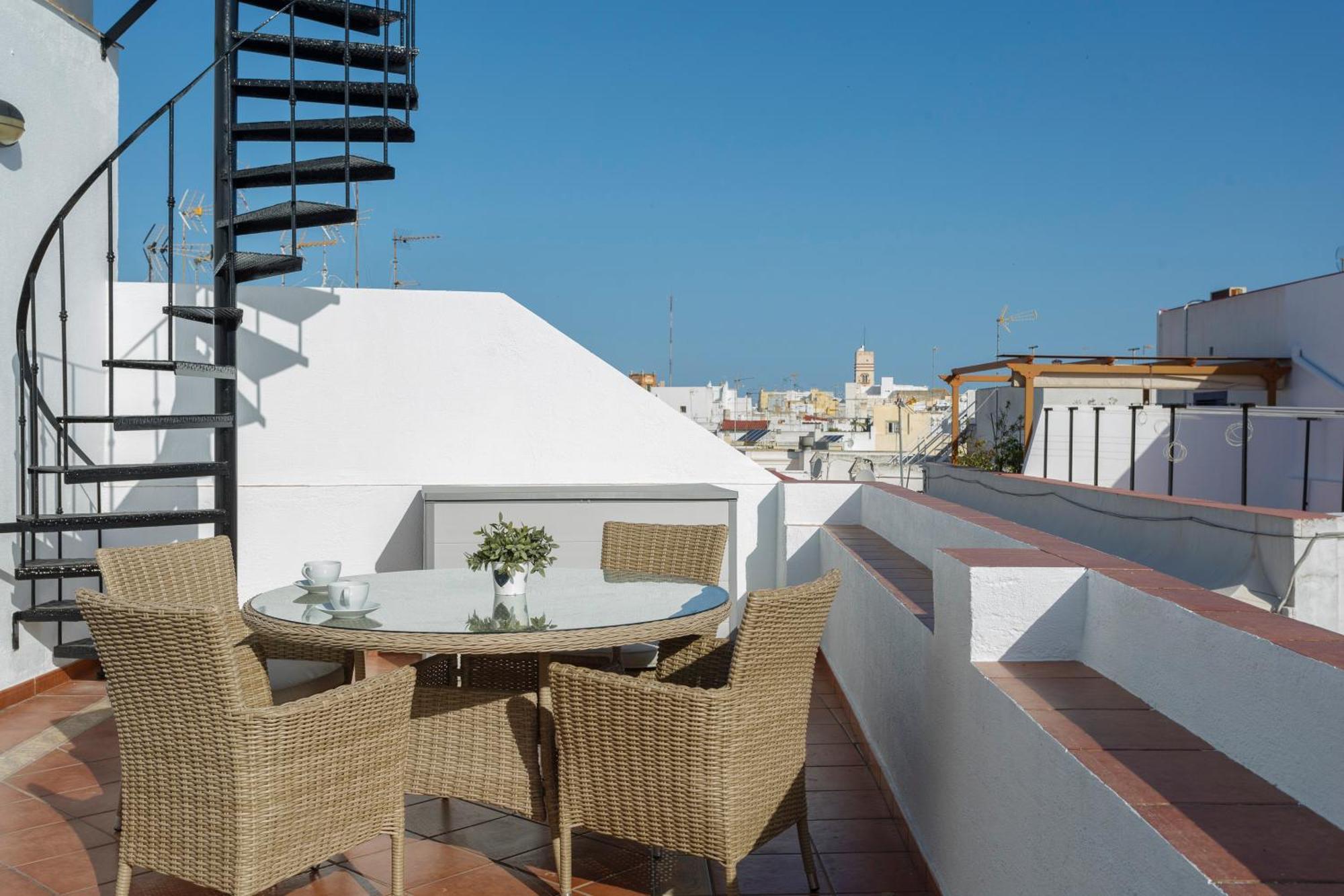 El Atico De Los Ingleses By Cadiz4Rentals (Adults Only) Luaran gambar